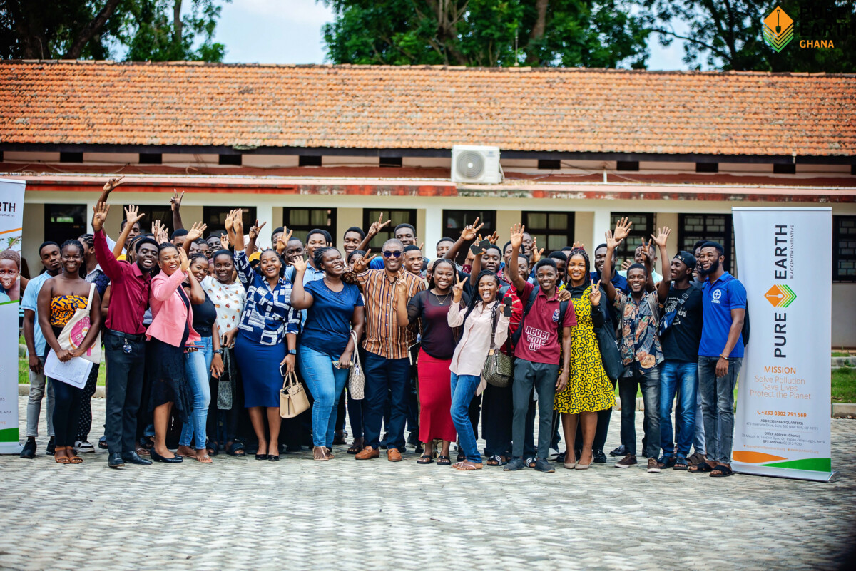 PURE EARTH GHANA HOST A SUCCESSFUL WORKSHOP TO COMBAT LEAD POLLUTION AND POISONING AT THE UNIVERSITY OF GHANA.